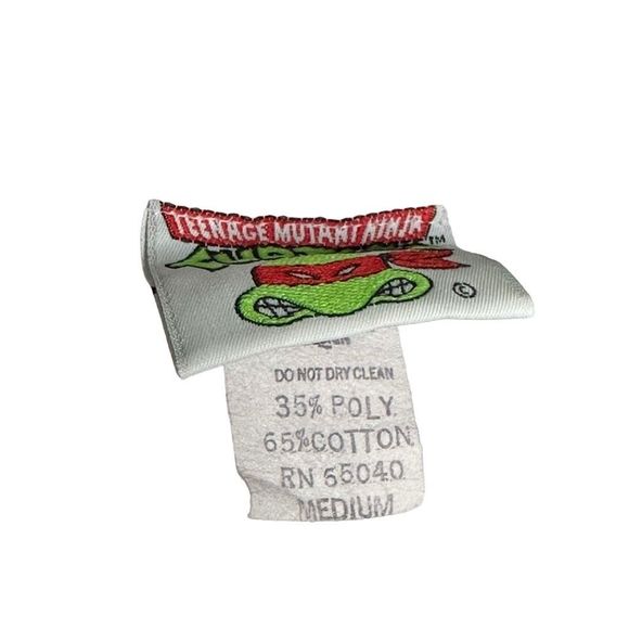 VTG Teenage Mutant Ninja Turtles TMNT 1990 Youth Medium Sweater - Picture 4 of 4